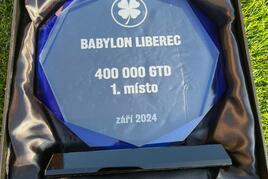 Babylon Liberec: V sobotu pod Ještědem minimálně o 400.000 Kč!