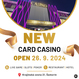 Nekonečná éra zábavy v novém! Bratislavské Card Casino se stěhuje do Šamorína!