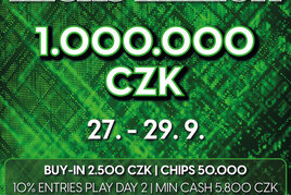 Micro Million: Od pátku do neděle na Kladně o 1.000.000 Kč GTD