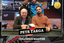 WSOPE: Petr Targa je šampionem Colossus Master eventu!