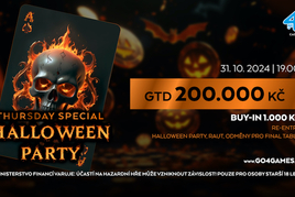 G4G Dražkovice: Ve čtvrtek v Pardubicích Halloween Party s turnajem o 200.000 Kč