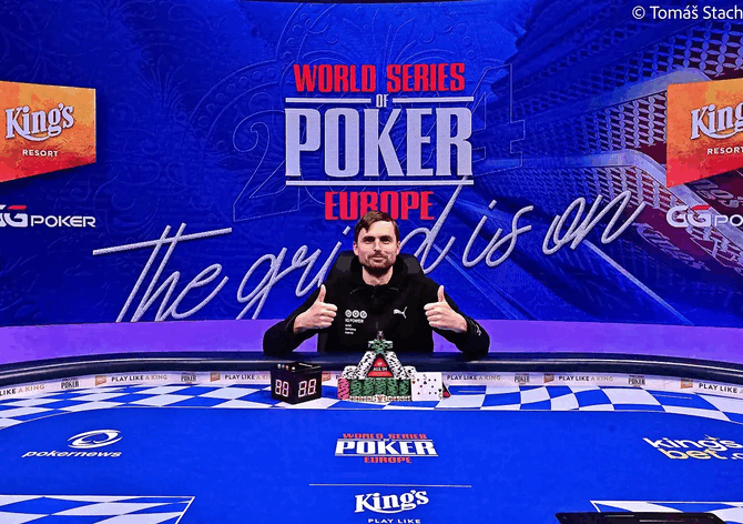 WSOPE €50K DHR: Absolutní dominance na finálovém stole a třetí náramek pro Martina Kabrhela!