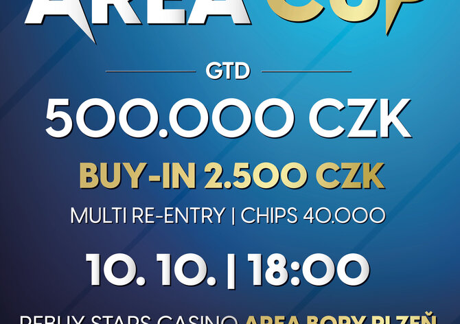 Rebuy Stars Casino Area Bory: Ve čtvrtek se bude v Plzni rozdělovat půlmíč