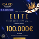 Vítejte v novém Card Casinu! Páteční &quot;jednodňovka&quot; s garancí €100.000!