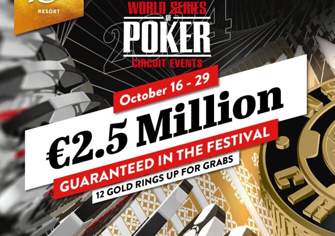 King&#039;s Rozvadov: Další úžasný festival, World Series of Poker Circuit, začíná už ve středu