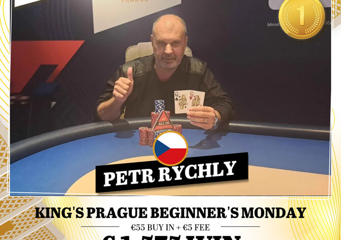 Hilton: Petr Rychlý králem Beginner's Monday eventu!