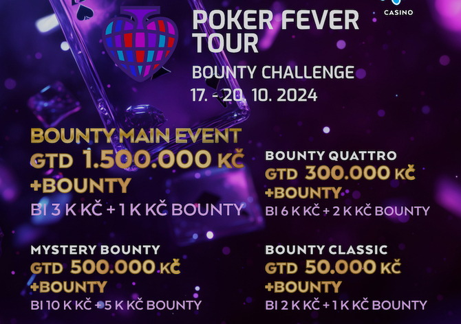G4G Hodolany: Ve čtvrtek startuje v Olomouci nový formát Poker Fever festivalů