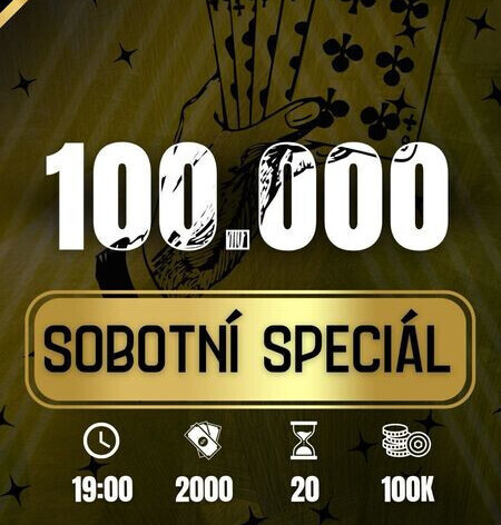 Forbes Brandýs: Sobotní Special event 100K GTD s jedním re-entry!