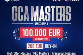 Grand Casino Aš: Ve středu začíná GCA Masters s celkovou garancí více než €150K!