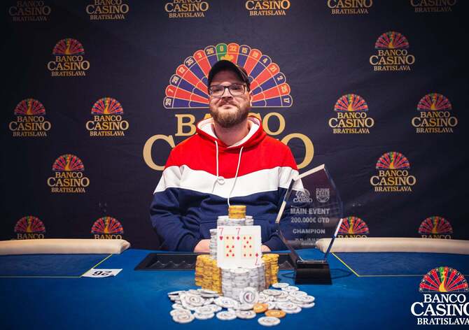 Banco Casino: Šampiónem Main Eventu SPCH se stal Rakušan Peter Bumba