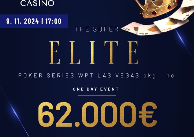 Card Šamorín: Tučné jednodenní turnaje a Super ELITE Series s garancí €62.000!