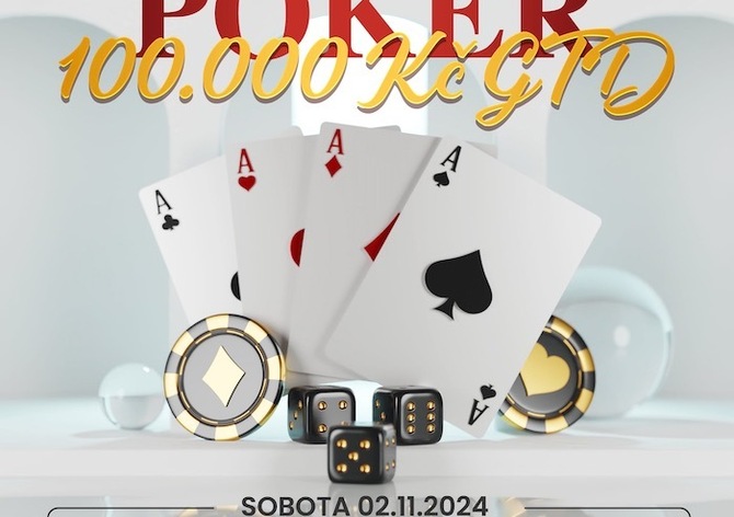 Casino Mariner: V sobotu v Hluboké nad Vltavou turnaj o 100.000 Kč