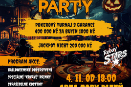 Pondělní Halloween v Plzni – noc plná děsu a výher! Poker o 400K jen za litřík!