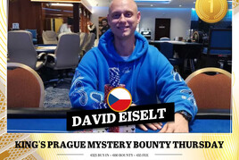 Hilton: David Eiselt na vlně kraloval ve čtvrtečním Mystery Bounty