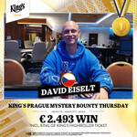 Hilton: David Eiselt na vlně kraloval ve čtvrtečním Mystery Bounty
