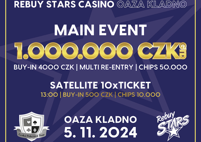 Listopadové ČéPéTéčko o milion už v úterý na Kladně od 16:00!