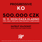 RS Kladno: V úterý na Kladně Progressive KO o minimálně 500.000 Kč