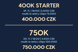 Rebuy Stars Plzeň: Deepstack Weekend v pátek a v sobotu v Rebuy Stars Area na Borech