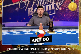King&#039;s: Anh Do vítězí v The Big Wrap 10K PLO Mystery Bounty za €141K!