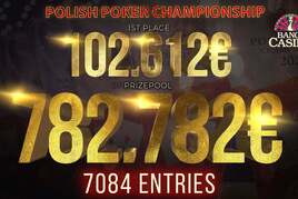 Banco Bratislava: Šampion Main Eventu Polish Poker Championship  vyhraje €102.612!