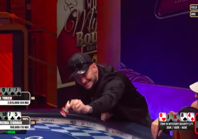The BigWrap PLO: Michal Čorňák dealnul Mystery PLO za €36.630 (+€4.500 na bounty)!