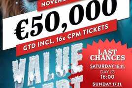 Hilton Road to CPM €50K: Před posledním flightem chybí skoro 200 entries, &quot;Čau Čau&quot; na chipleadu