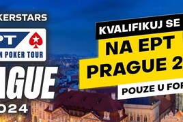 Kvalifikuj se u Fortuny na EPT Prague 2024