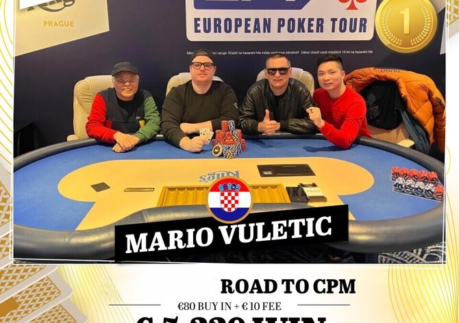 Hilton Road to CPM €50K: Tomáš Polák v mezinárodním dealu, Mario Vuletič oficiálním vítězem