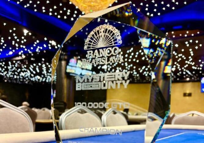 Banco Bratislava: Mystery Bounty Series €100K GTD odstartovalo v bratislavském Bancu