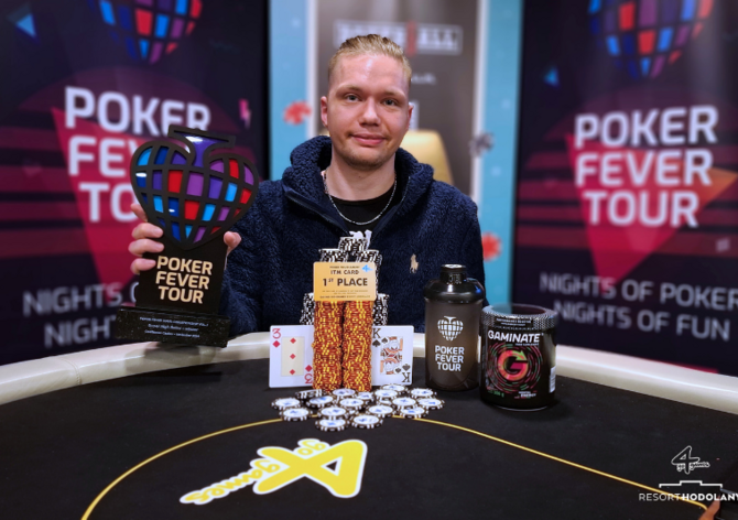 G4G: Trofej z PFT Super High Rolleru si do Olomouce přijel vyzvednout Anatolii Savin