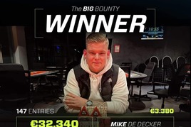 Inspirace pro česká kasina? Hvězdný šipkař De Decker opanoval multiflight Big Bounty