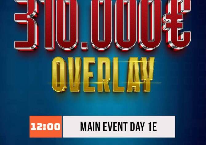 Banco Casino Bratislava: TheFestival Main Event €500K GTD - Overlay €310K!
