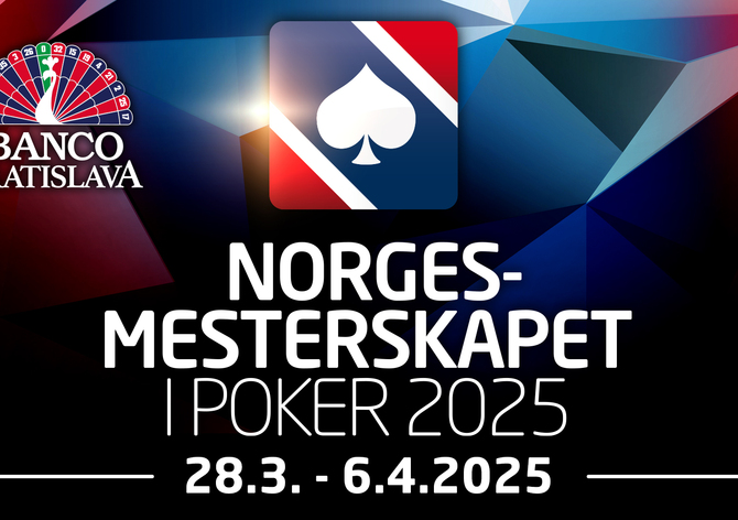 Banco Bratislava: Norské Pokerové Mistrovství startuje v Bancu a nabídne prizepooly vyšší než €2M!