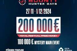 Grand Casino Aš: Již zítra se bude v Aši opět lovit, začínají Bounty Hunter Days
