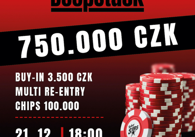 Rebuy Stars Plzeň: RS Area Bory pořádá v sobotu Deepstack event o 750.000 Kč!