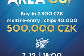 Rebuy Stars Plzeň: Area Cup na Borech s garancí 500K už v sobotu