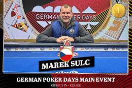 King&#039;s Rozvadov: Marek Šulc opanoval Main Event GPD