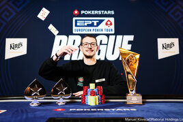 Hattrick! Král pražské EPT Thomas Santerne ovládl i třetí Super High Roller! Bronz pro Kabrhela