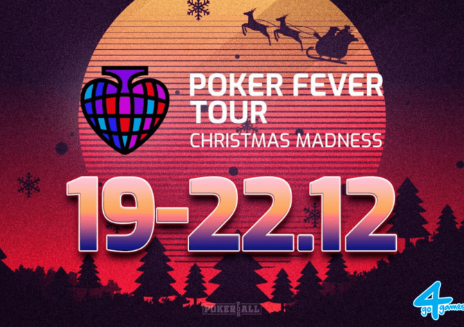 G4G Hodolany: Poker Fever Tour Christmas Madness od čtvrtka v Olomouci