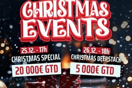 Grand Casino Aš: Dnes na západě Čech o €20.000 GTD, do neděle jednodenní vánoční turnaje