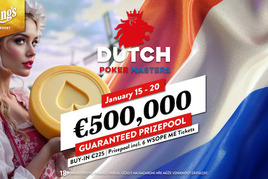 King&#039;s Rozvadov: WSOPC vystřídá od středy Dutch Poker Masters s hlavním turnajem €500K GTD