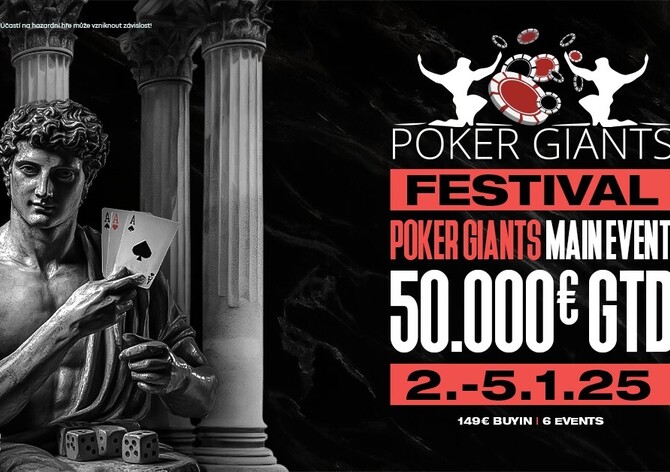 Grand Casino Aš vstoupí do nového roku festivalem Poker Giants!