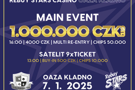 RS OAZA Kladno: Nová sezóna ČPT startuje milionovým turnajem už v úterý