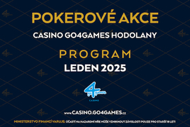 G4G Hodolany: V lednu jednodenní milion, Poker Fever či Mystery Night