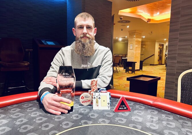 Grand Casino Aš: Nejlépe z našich v turnaji Poker Giants dopadl Dominik Martan
