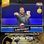 King&#039;s WSOPC: Prsten z Mini Main Eventu pro &quot;LakyLuka&quot; bronz pro Šimona Fialu
