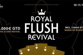 Grand Casino Aš: Víkend ve znamení Royal Flush Revival €15K GTD