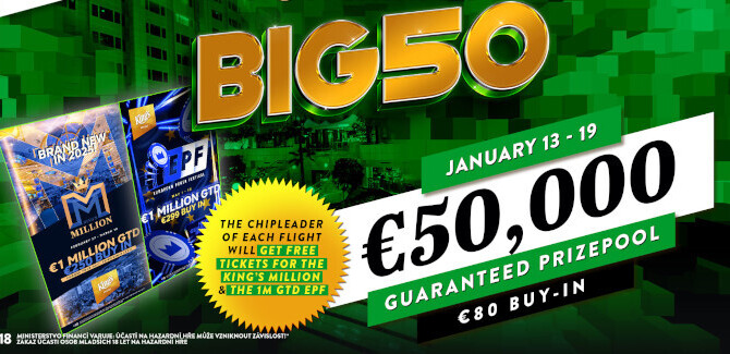 Hilton: Big50 - Celotýdenní bitva o 1.250.000 Kč GTD!
