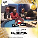 Hilton: Big50 zakončen dealem ve čtyřech, Křivánek a Ryšl brali nejvíce