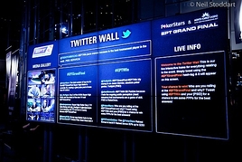 Sledujte dění na WCOOP prostřednictvím Twitter Wall